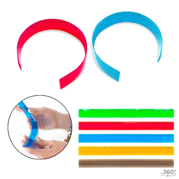 Regla Flexy PVC 30cm