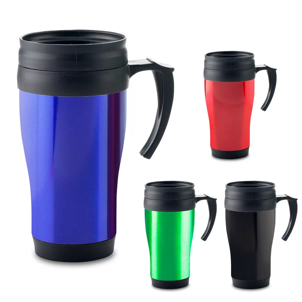 Mug Metalico Quest 450ml Artículos Promocionales