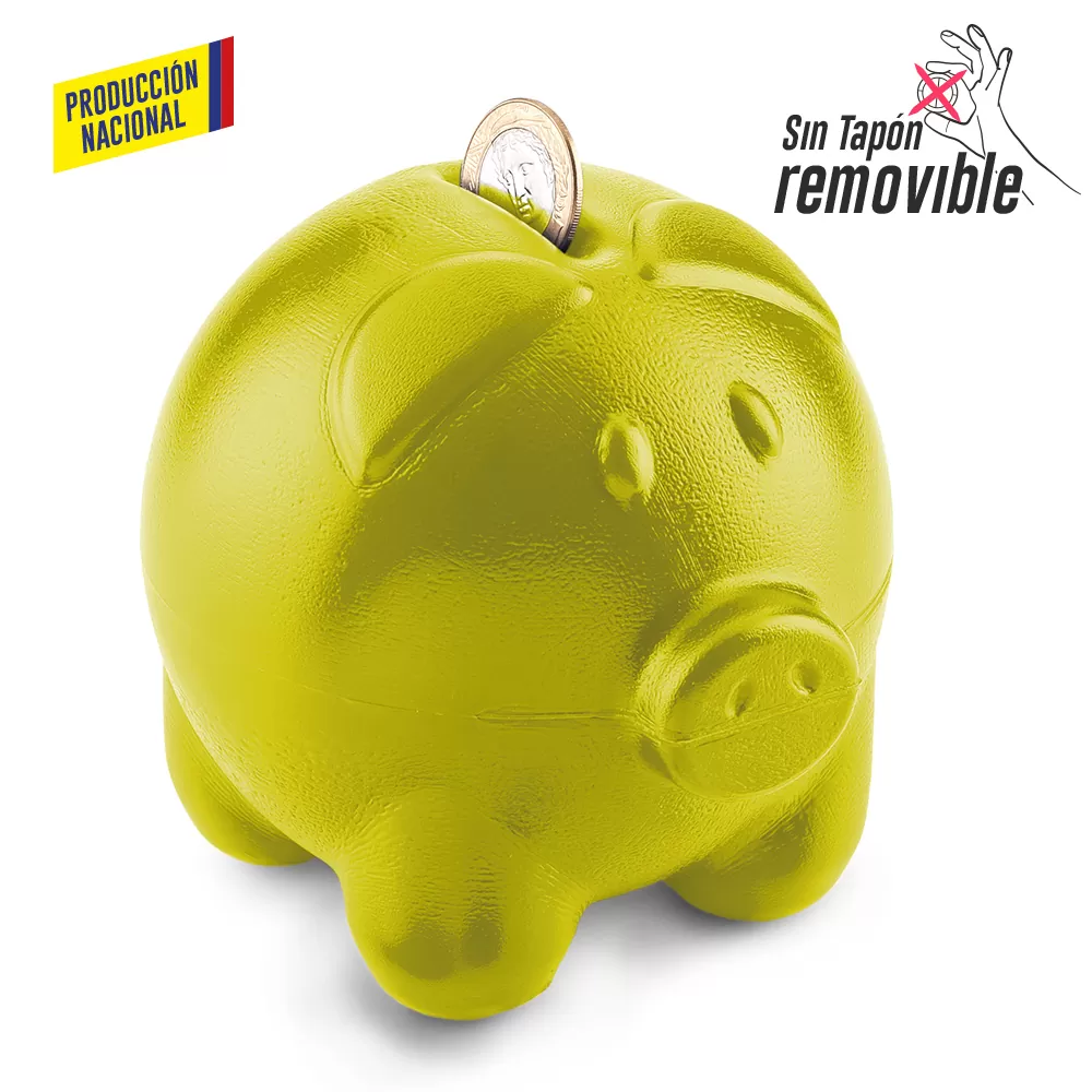 Alcancia Cerdito 0