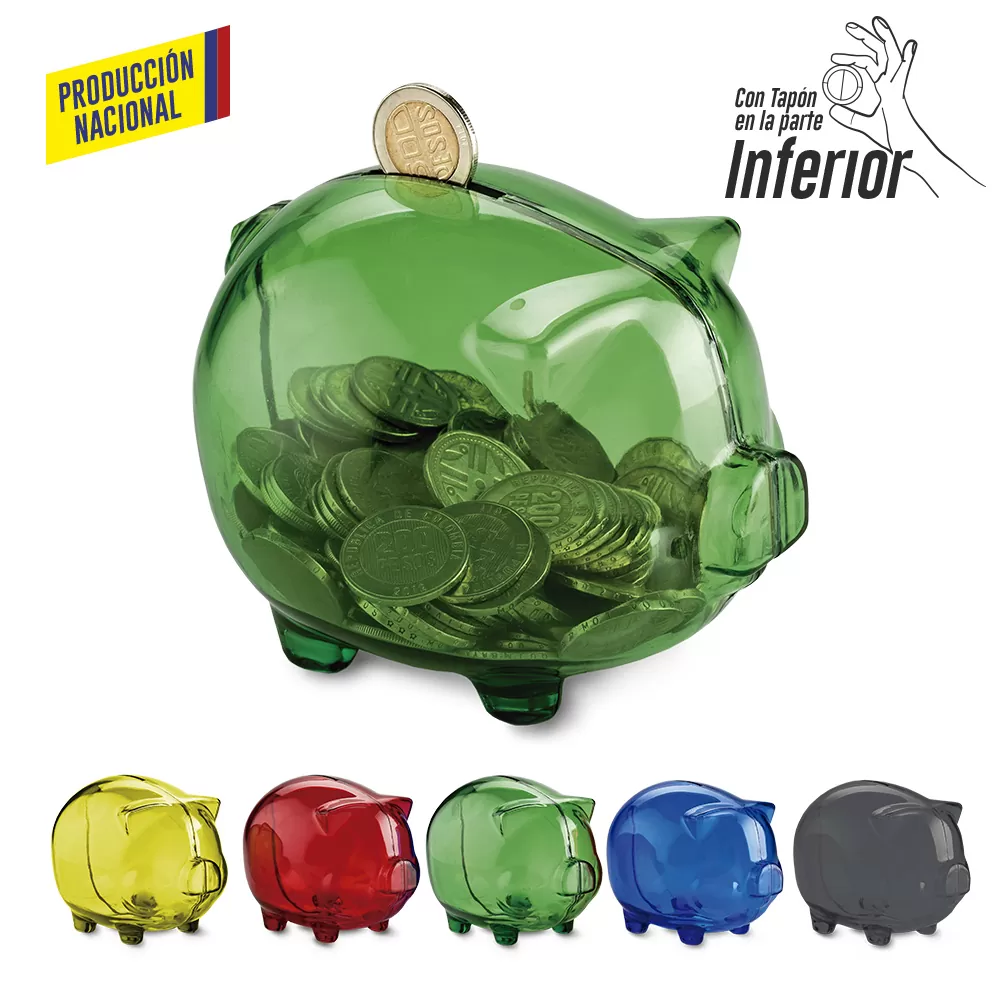 Alcancia Piggy  stock telefònicamente