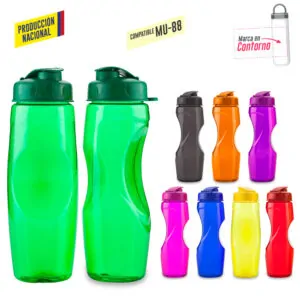 Botilito en PVC Hélice 650ML 8211 Producción Nacional