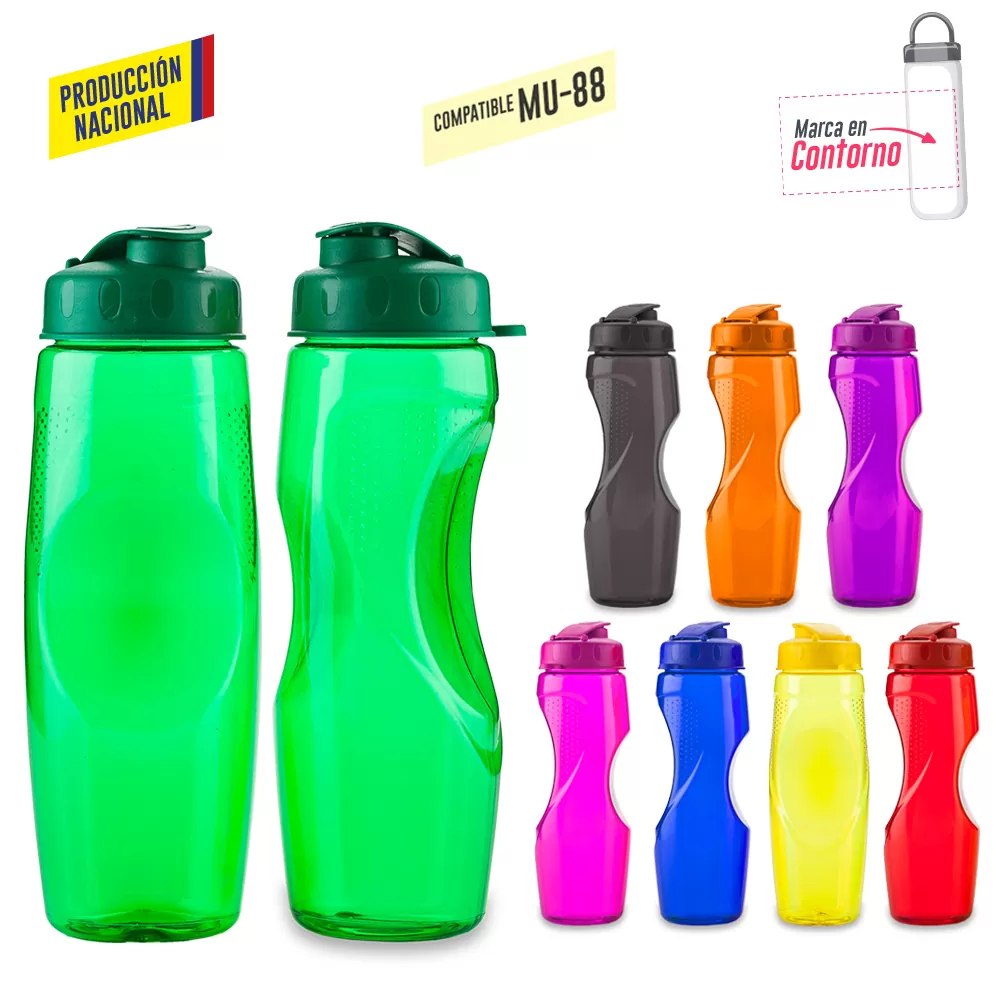 Botilito en PVC Hélice 650ML 8211 Producción Nacional