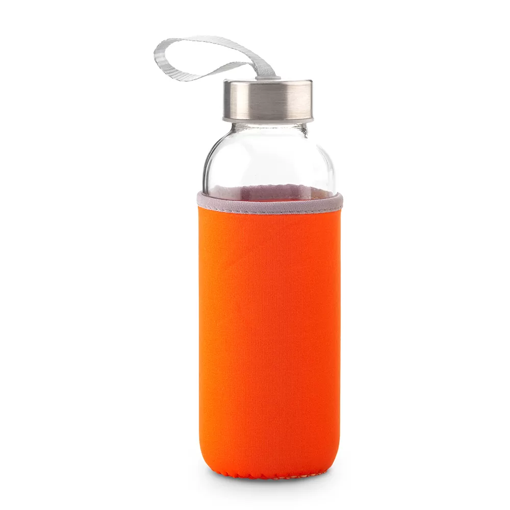 Botilito en Vidrio Neoprene 450ml 2