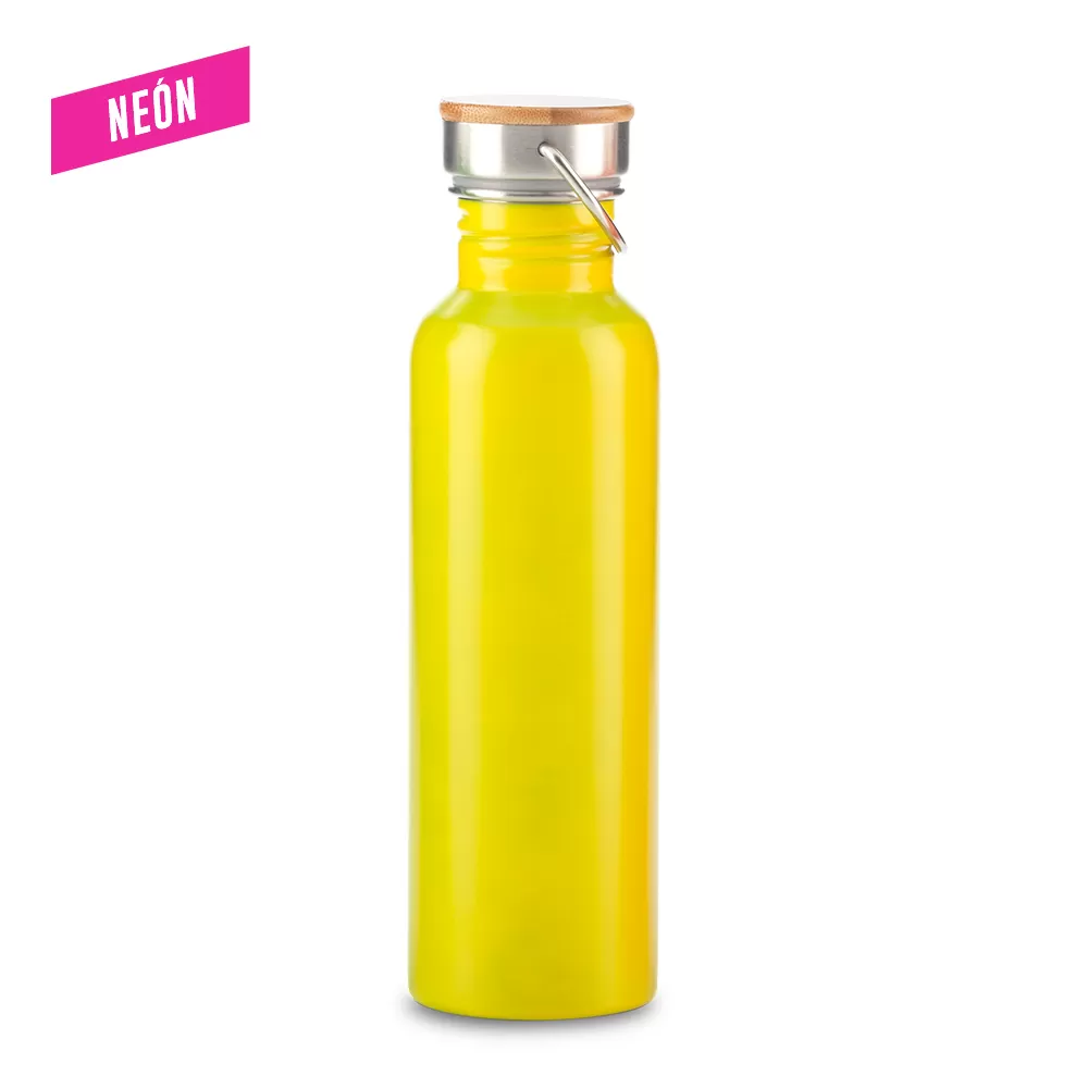 Botilito Metalico Wood700ml 0