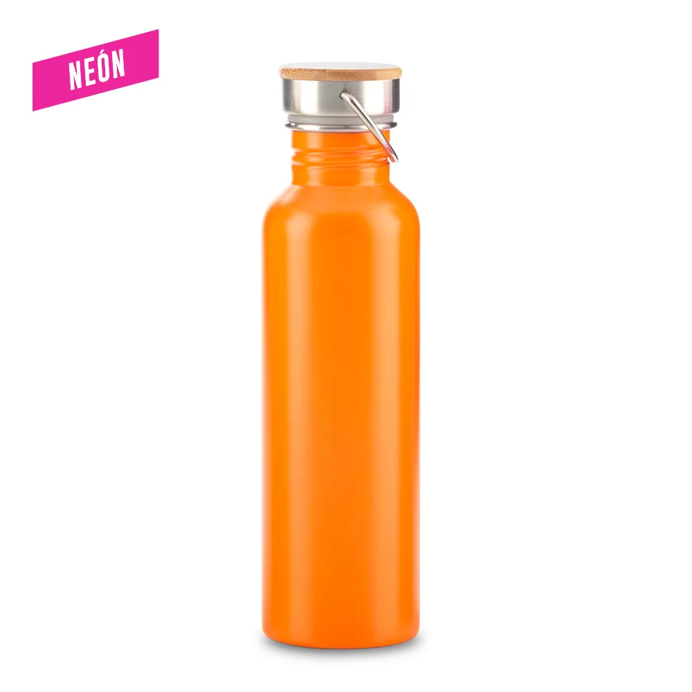 Botilito Metalico Wood700ml 2