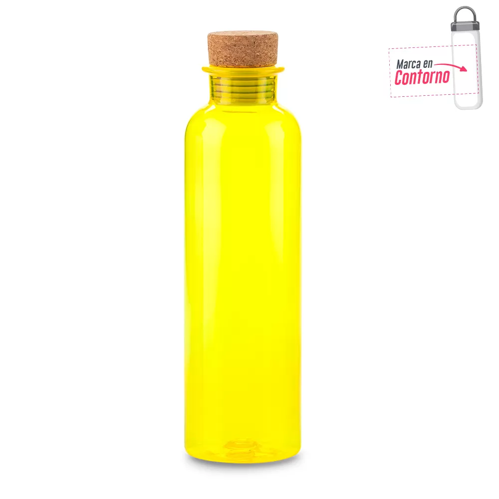 Botilito Plástico Cork 650ml 0