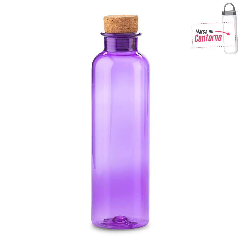 Botilito Plástico Cork 650ml 2