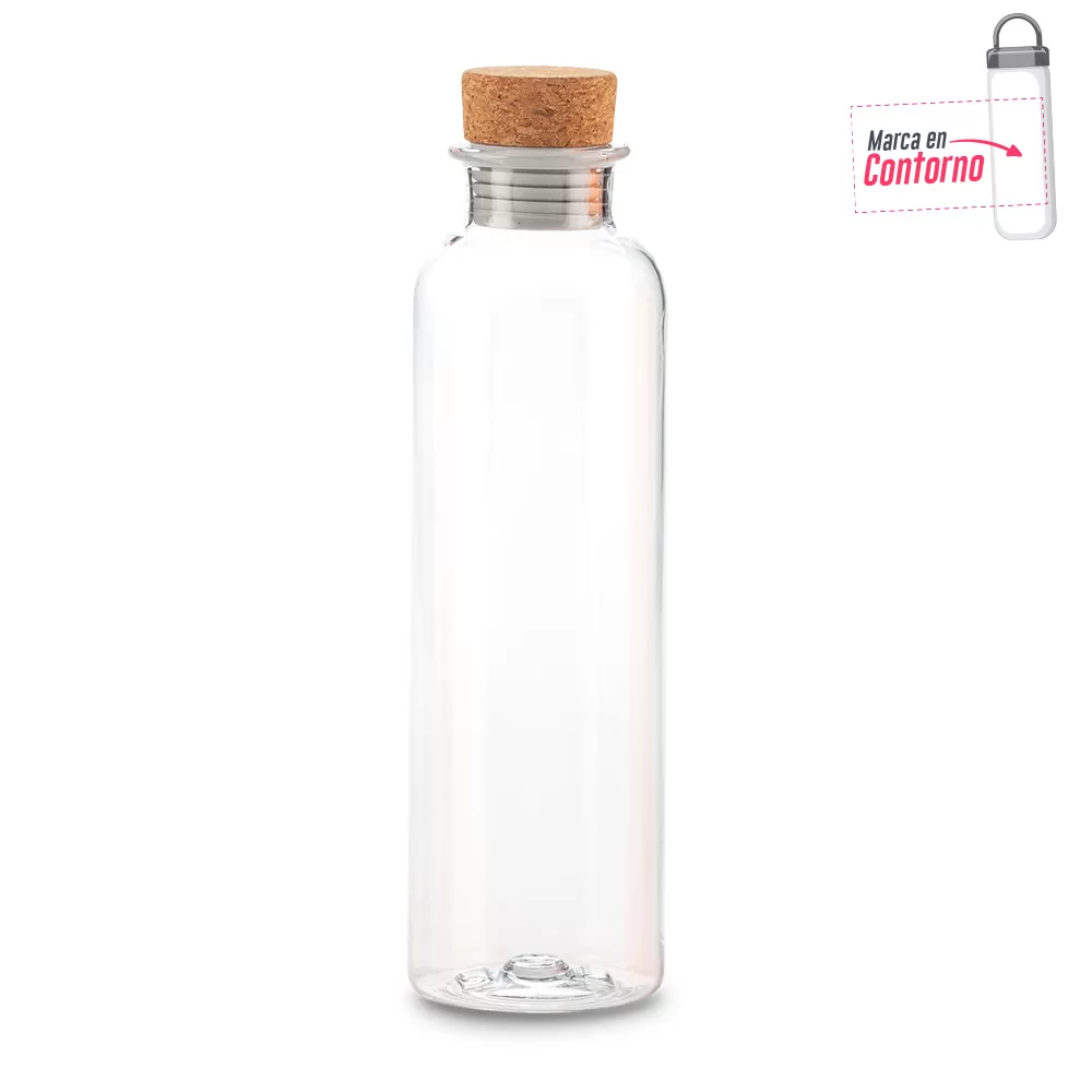 Botilito Plástico Cork 650ml 6