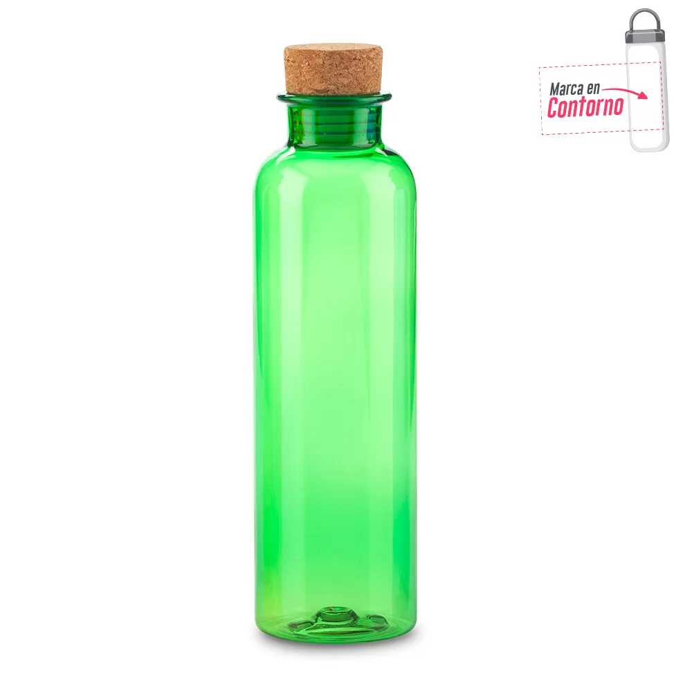 Botilito Plástico Cork 650ml 7