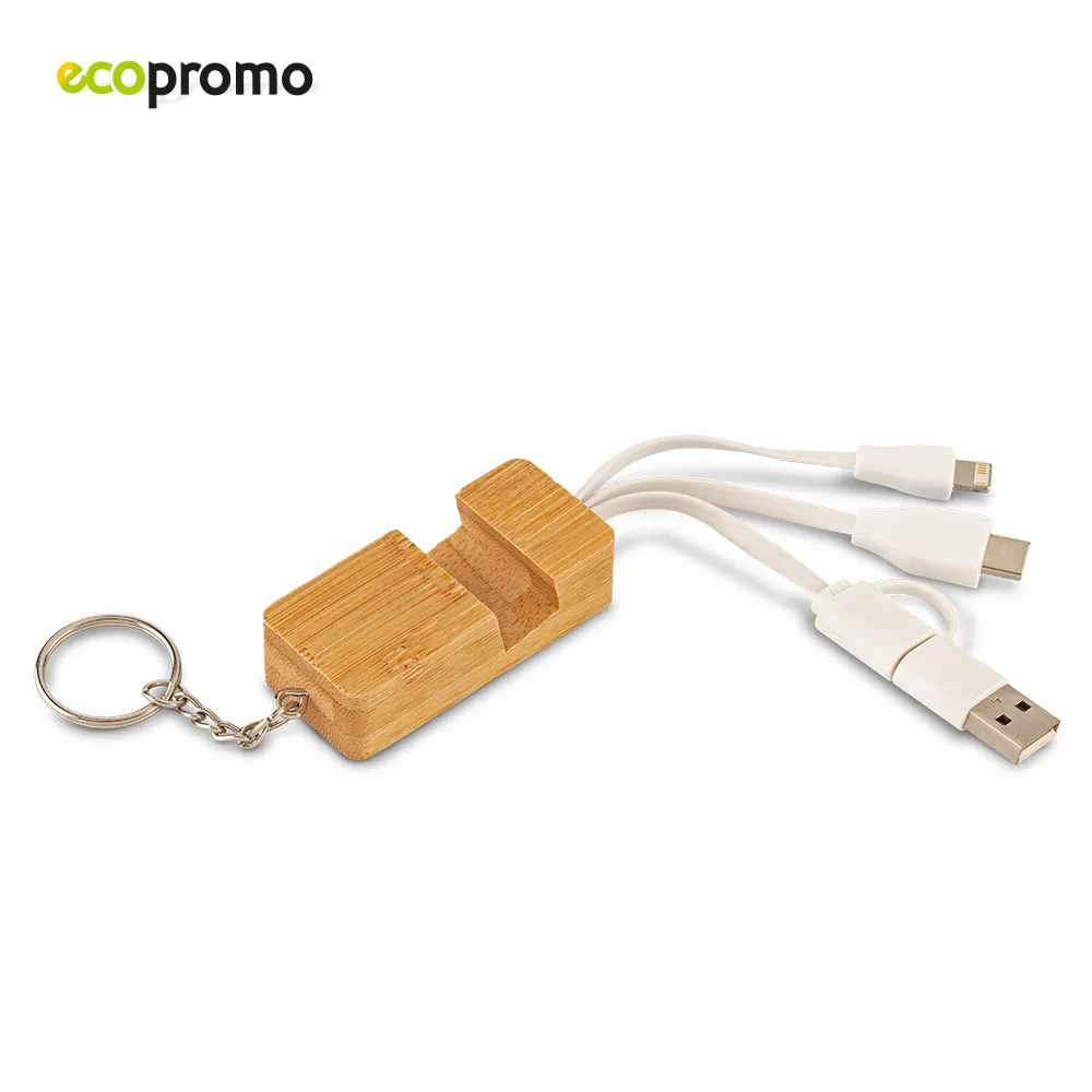 Cable Multicargador 31 Bamboo 0