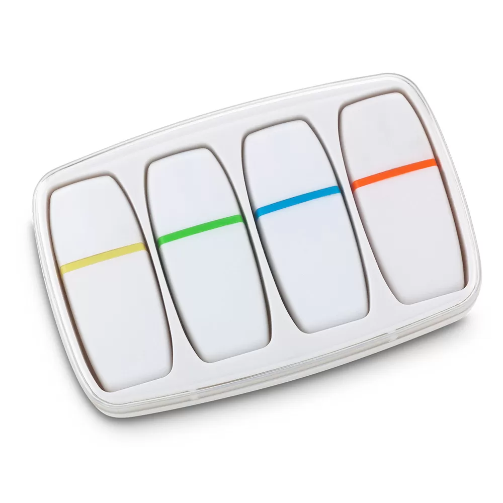 Estuche Para 4 Resaltadores En Cera Adam 0