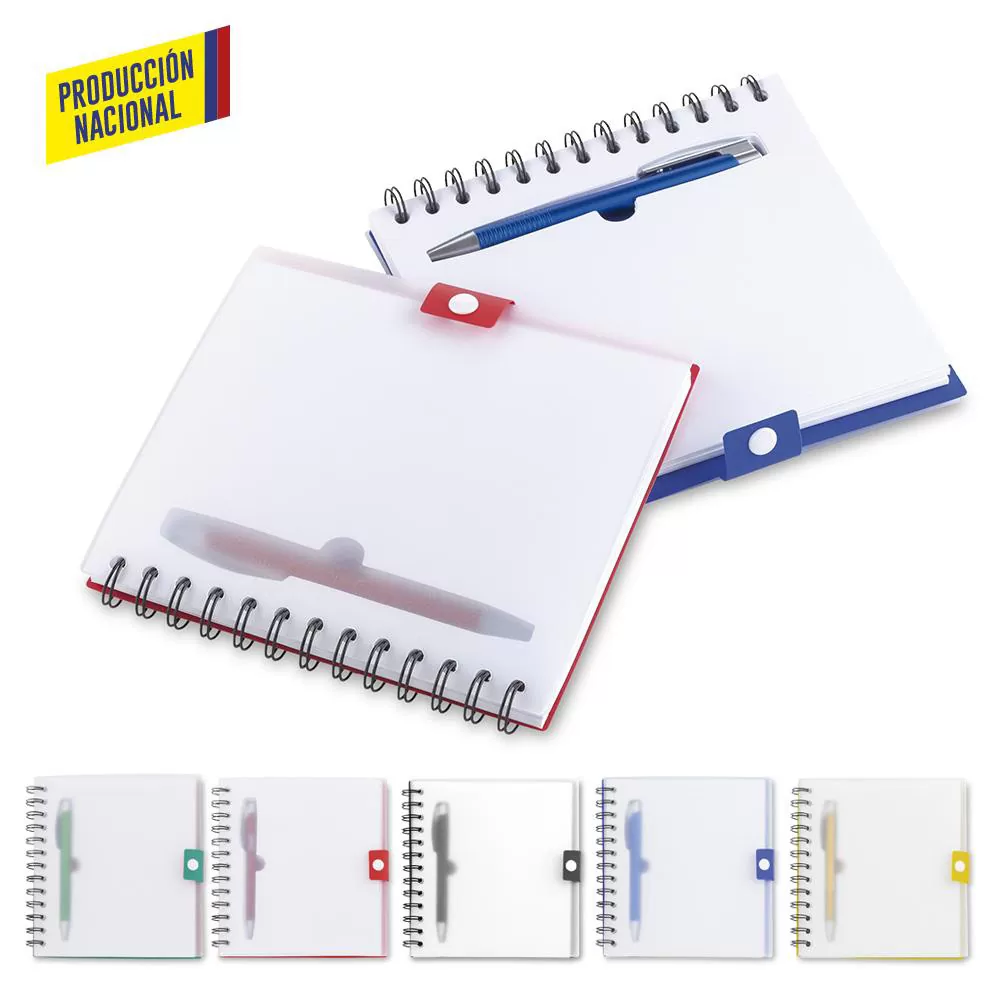 Libreta con Bolígrafo Kadens 8211 Producción Nacional