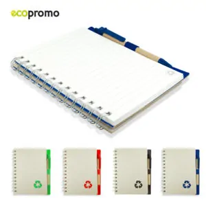 Libreta con Bolígrafo Recycle Eco