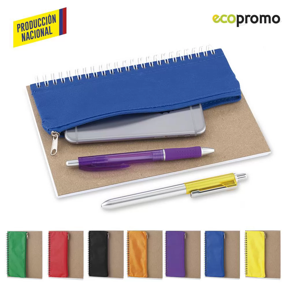 Libreta con Portalápices 8211 Producción Nacional