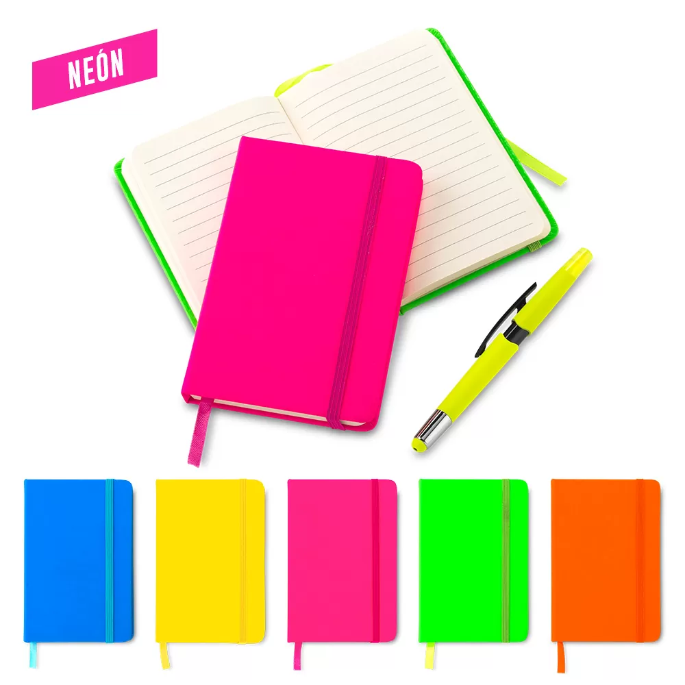 Mini Libreta Neón II