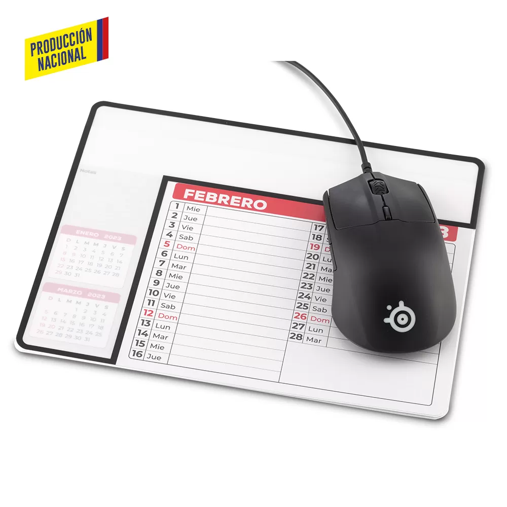 Mouse Pad Calendar 8211 Producción Nacional 0