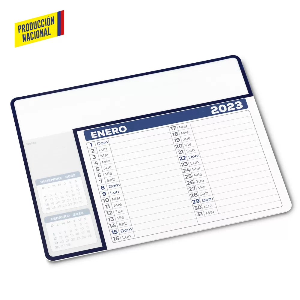 Mouse Pad Calendar 8211 Producción Nacional 1
