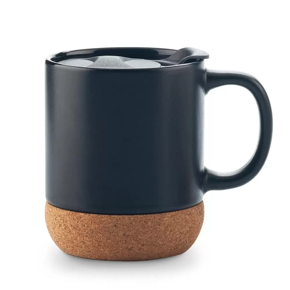 Mug Ceramica Con Corcho 11oz 1