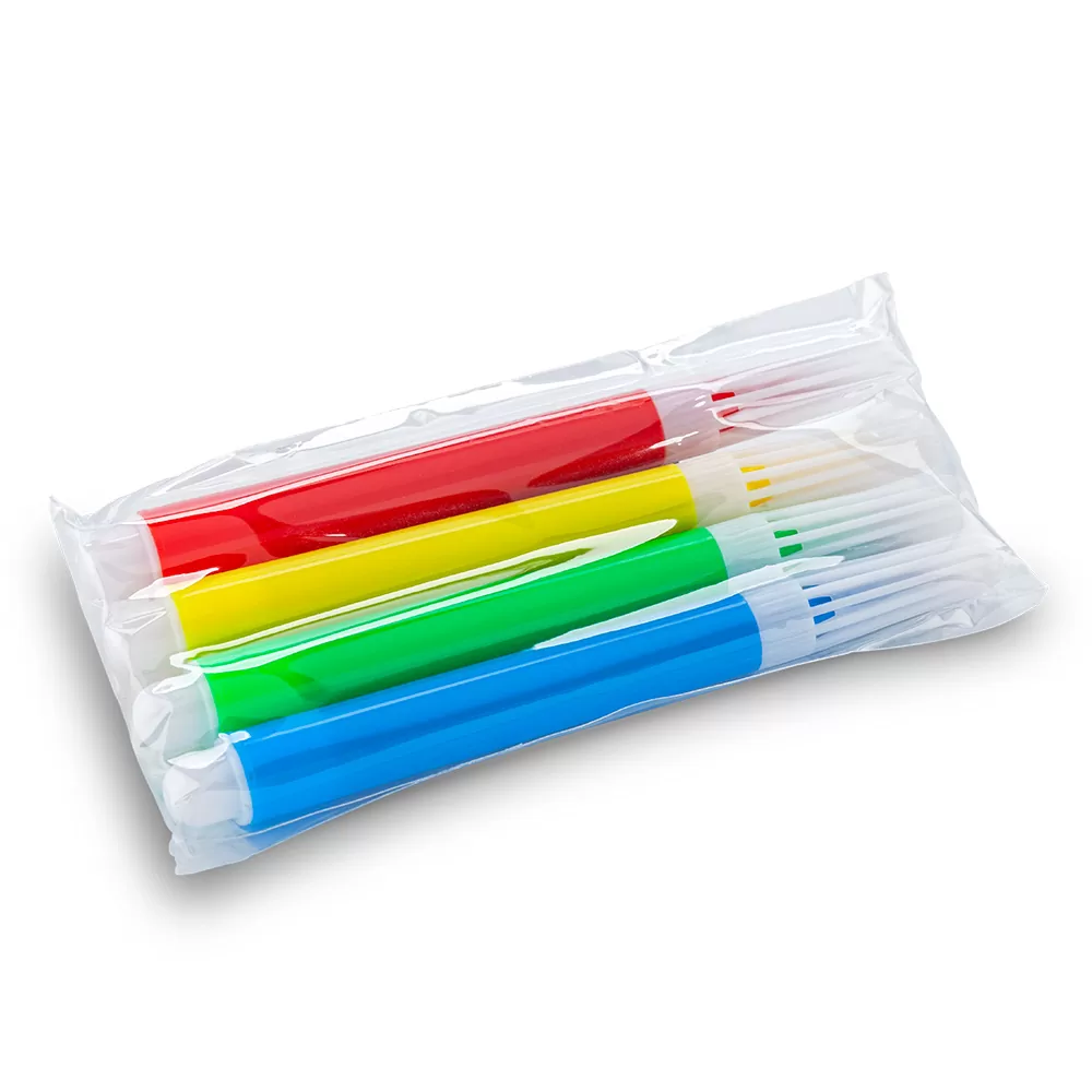Set de 4 mini Marcadores Tinta Lavable 1