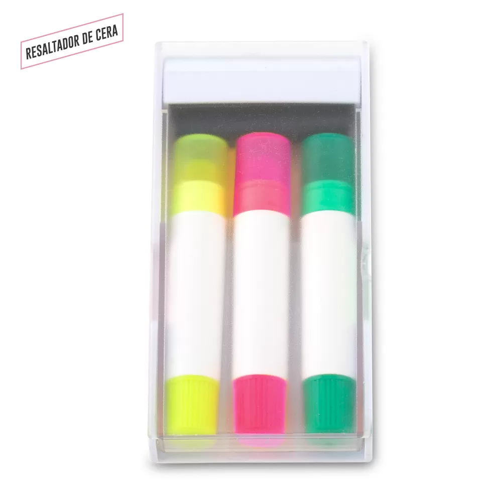 Set de Resaltadores Magicos en Cera Flipper 4