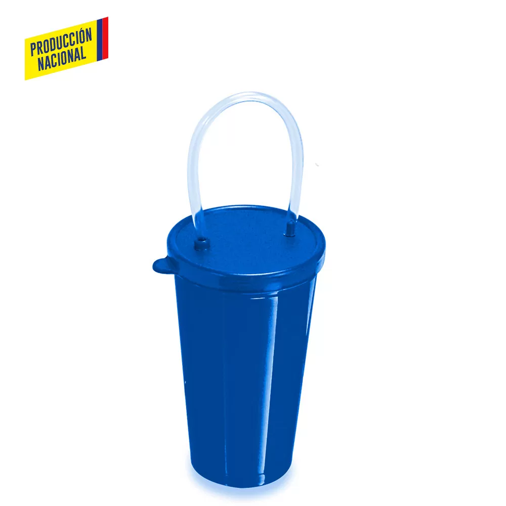 Vaso con Pitillo 14 OZ stock telefònicamente 0