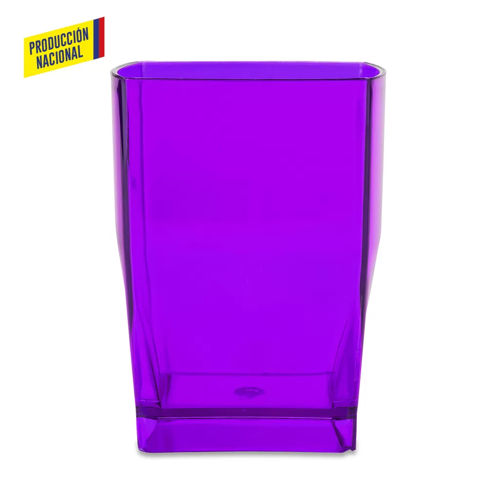 Vaso Cuadrado 7oz Cristal 8211 Produccion Nacional 2