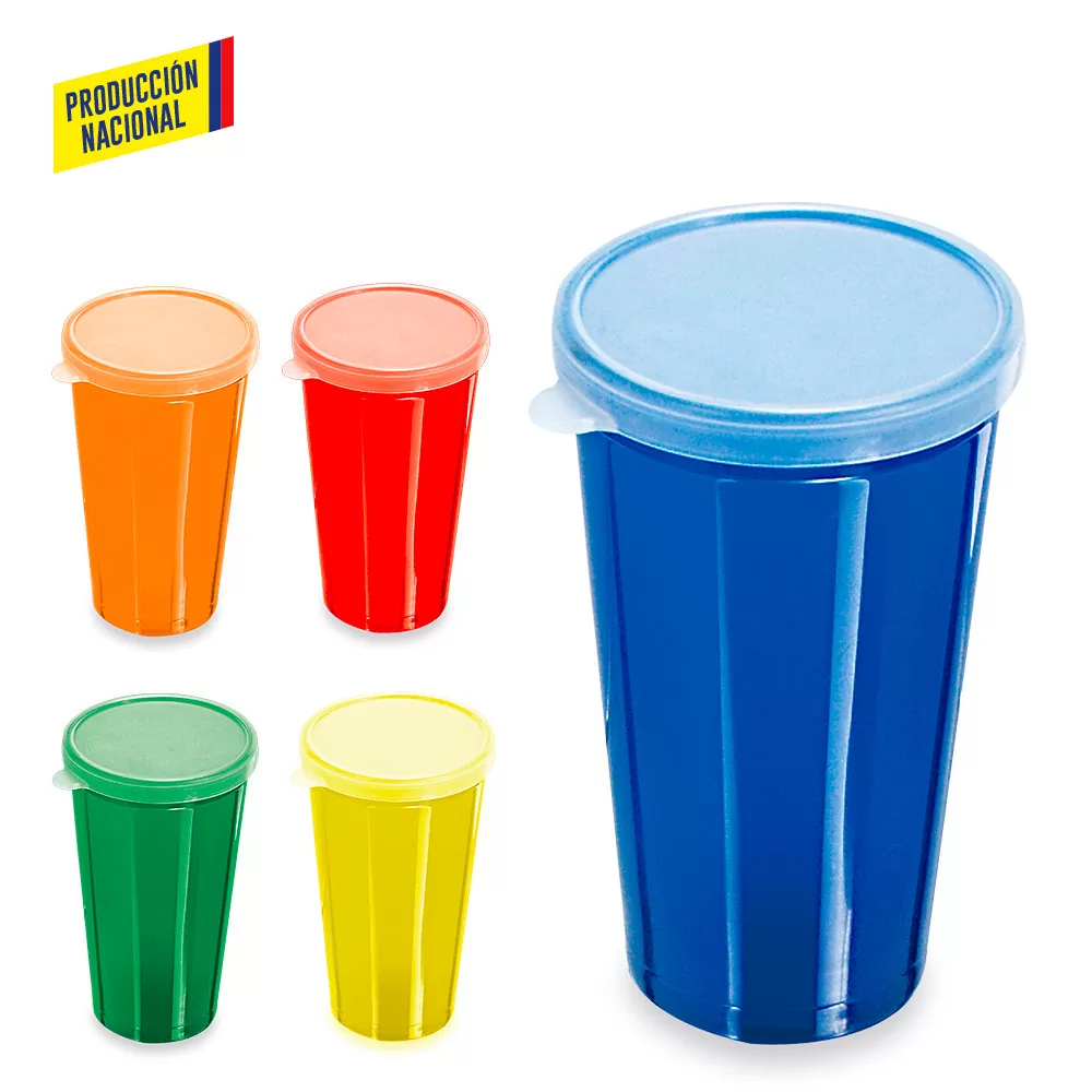 Vaso Tapa Plástico 14 oz 8211 Producción Nacional