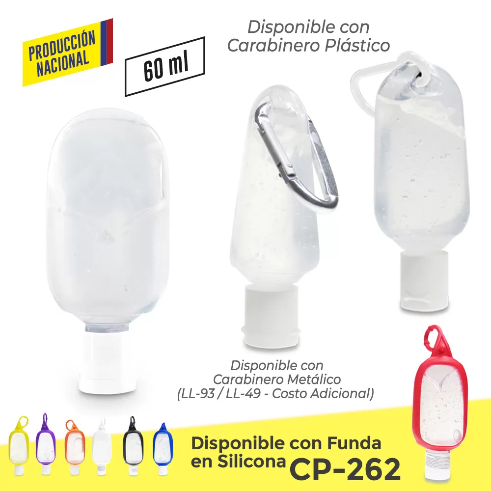 Gel Antibacterial TransparenteProducción Nacional 2