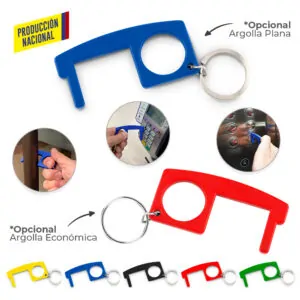 LLAVERO PLASTICO MULTIUSOS ANTICONTACTO 8211 PRODUCCION NACIONAL
