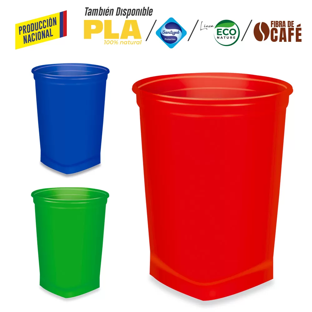 VASO GLITTER 8211 PRODUCCION NACIONAL