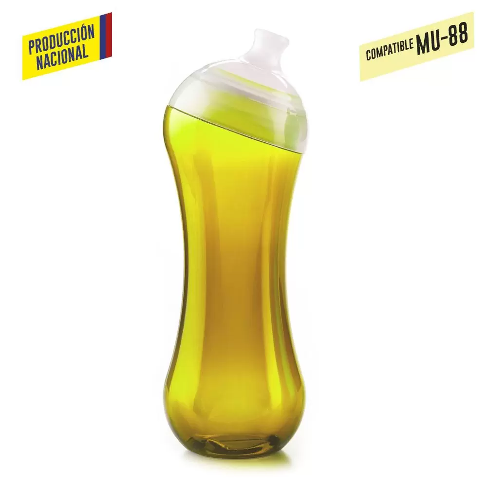 Botilito en PVC Curvy 525ml - Producción Nacional. 0