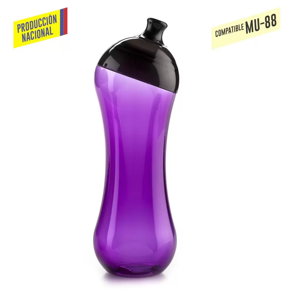 Botilito en PVC Curvy 525ml - Producción Nacional. 2