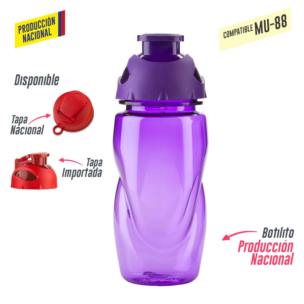 Botilito mini Spring 550ml (Tapa Importada o Nal) 2