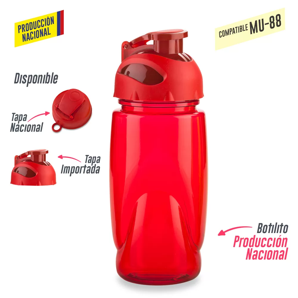 Botilito mini Spring 550ml (Tapa Importada o Nal) 5