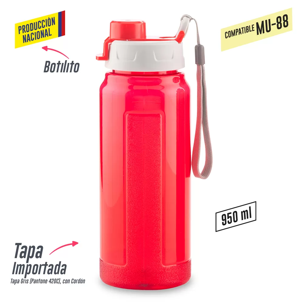 Botilito Plastico Galaxy 950ml-Produccion Nacional 4