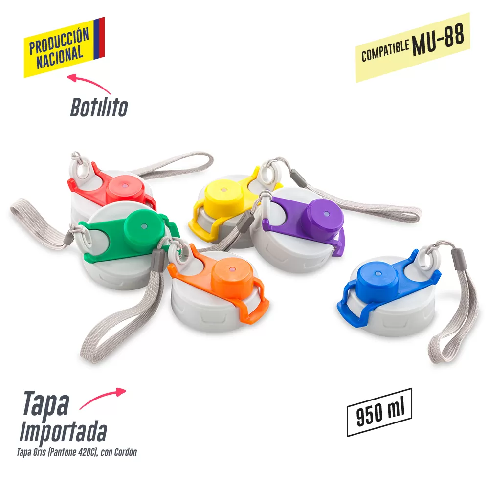 Botilito Plastico Galaxy 950ml-Produccion Nacional 6