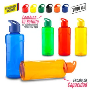 Botilitro Plástico 1000ml - 1 Litro