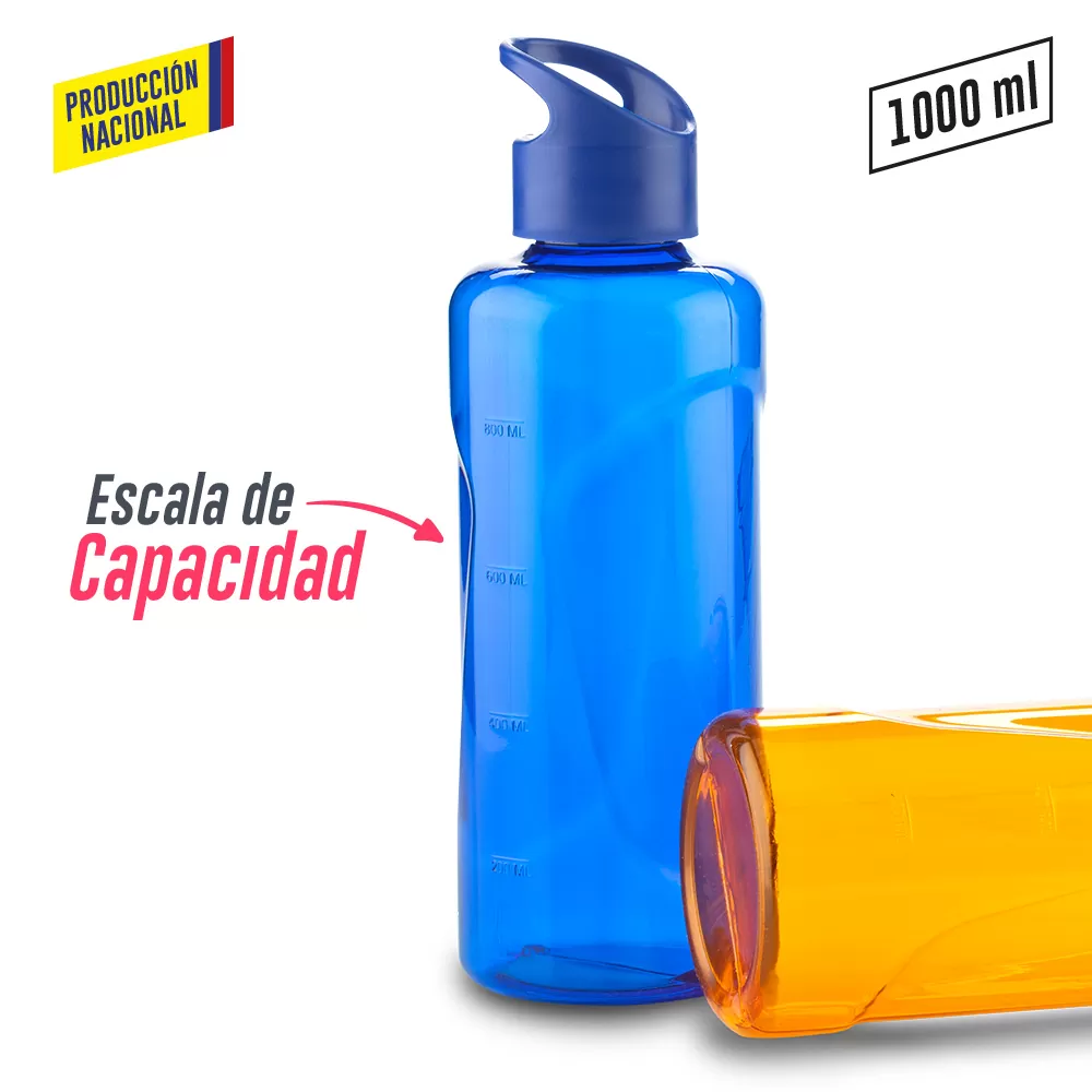 Botilitro Plástico 1000ml - 1 Litro 5