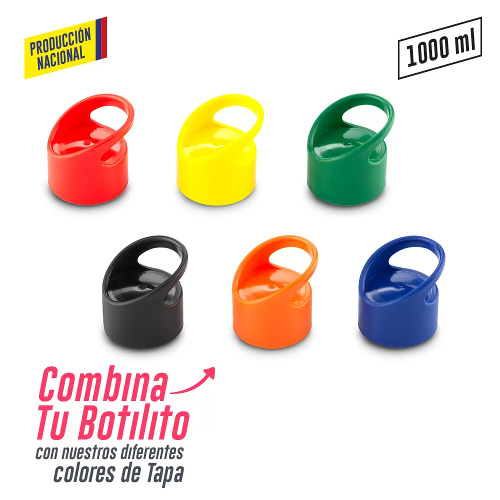 Botilitro Plástico 1000ml - 1 Litro 6