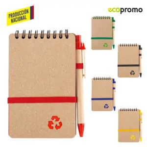 Libreta Woody Ecológica - Producción Nacional