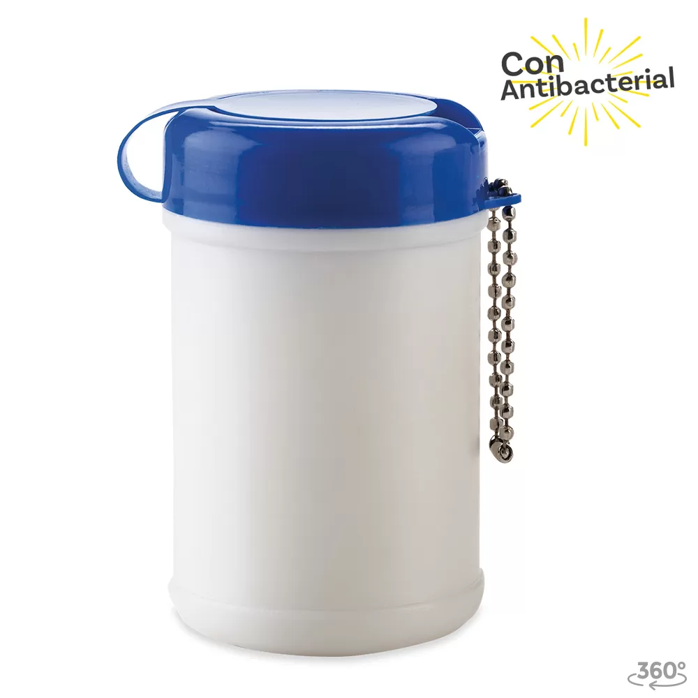 Mini Tarro Paños Humedos Antibacterial 30und 0