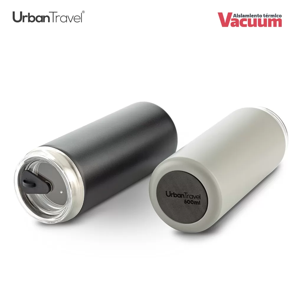 Mug Metálico Koen Urban Travel 600ml 2