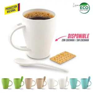 Mug Plástico con Cuchara Tiffany 350ml - Prod Nal
