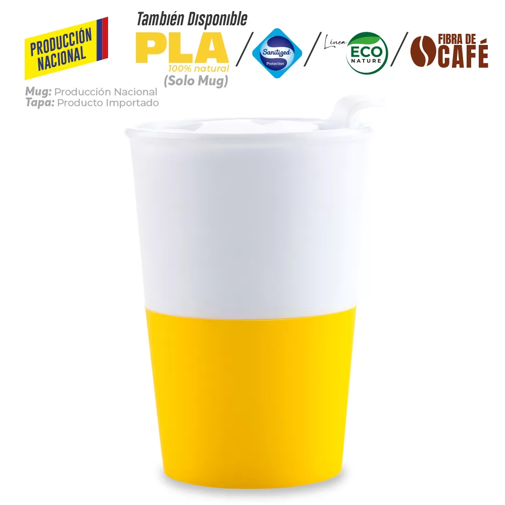 Mug Plástico Osiris 360ml - Produccion Nacional 0