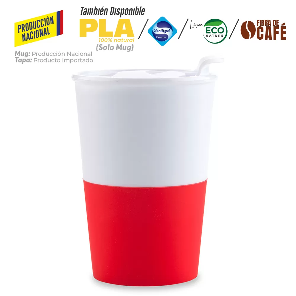 Mug Plástico Osiris 360ml - Produccion Nacional 5