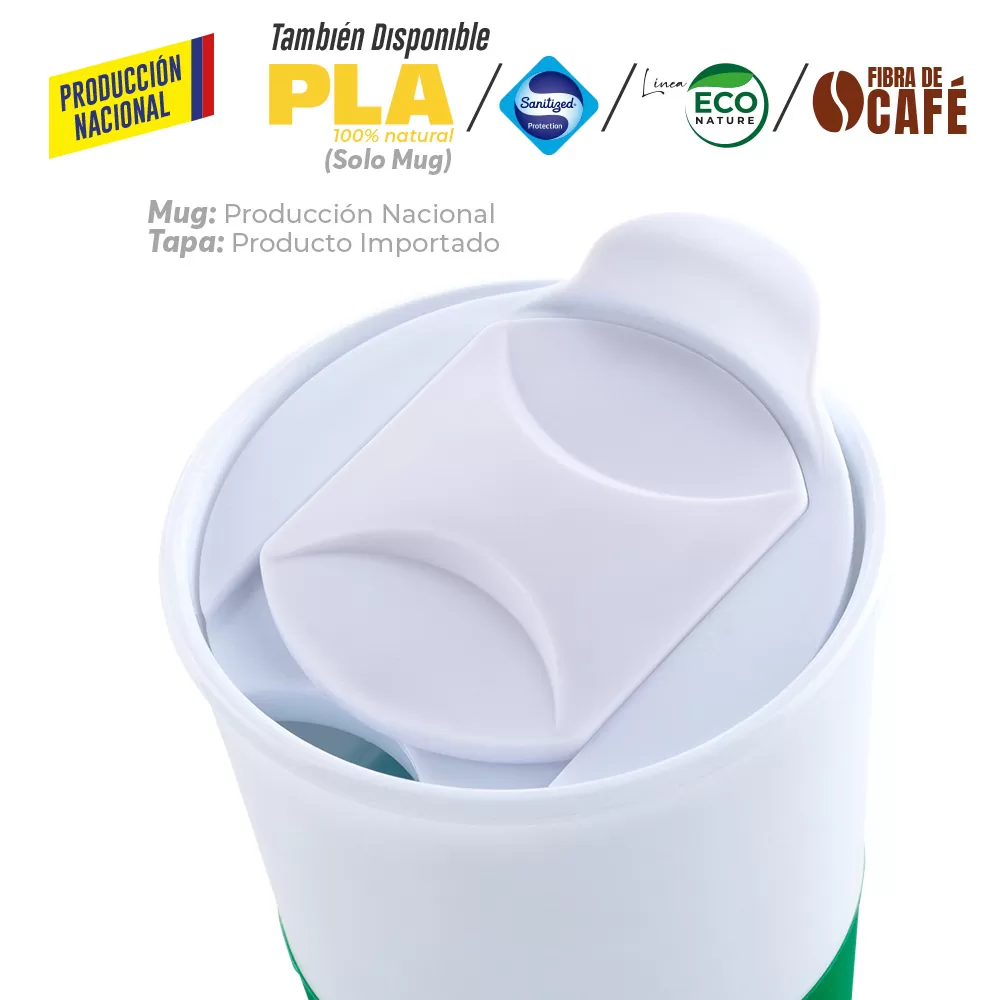 Mug Plástico Osiris 360ml - Produccion Nacional 7