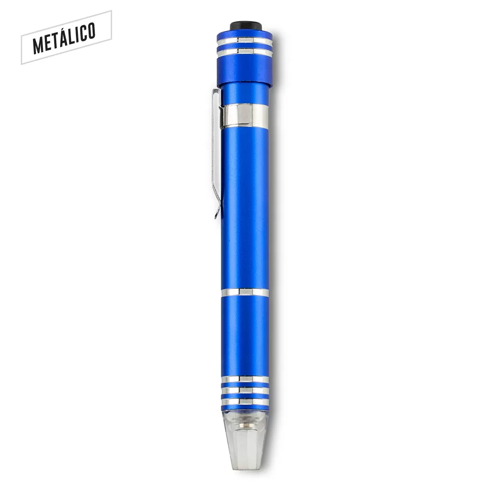 Set de Destornilladores Pen con Linterna LED 0