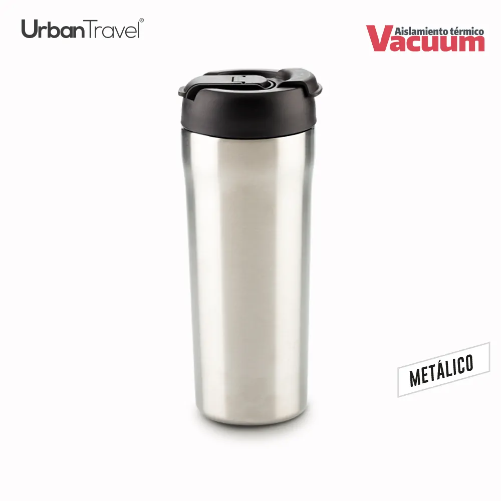 Botilito Metálico Doom Urban Travel 600ml 1