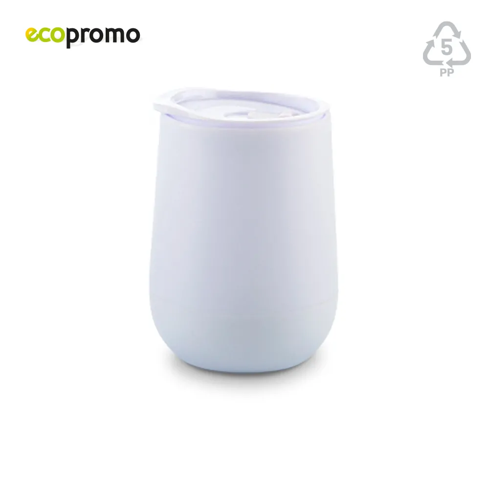 Mug Plástico Doble Pared Eco 350ml 2