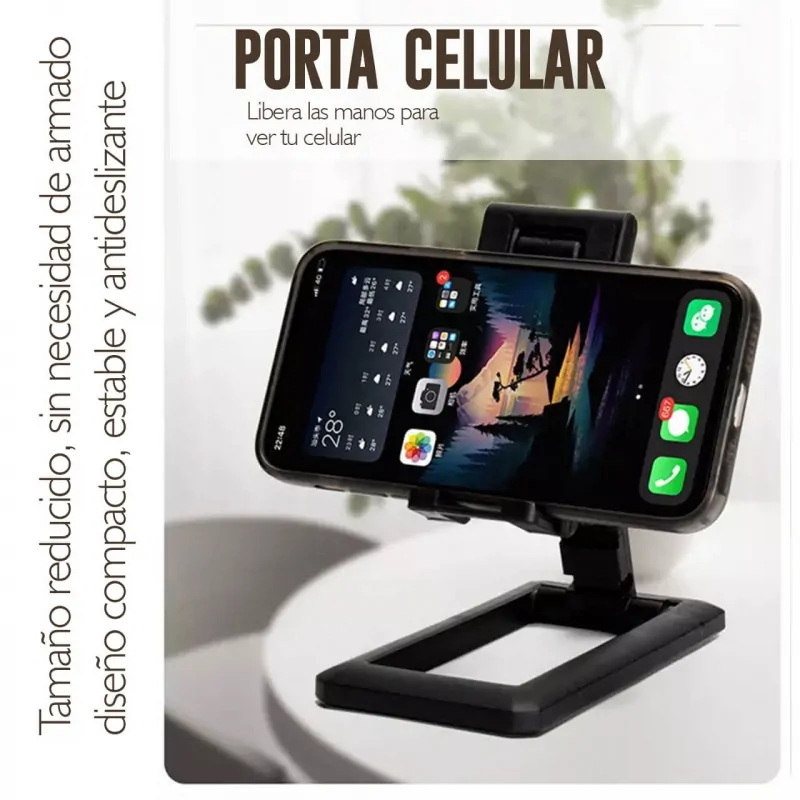 Soporte Metálico para Móviles Giratorio - Image 2